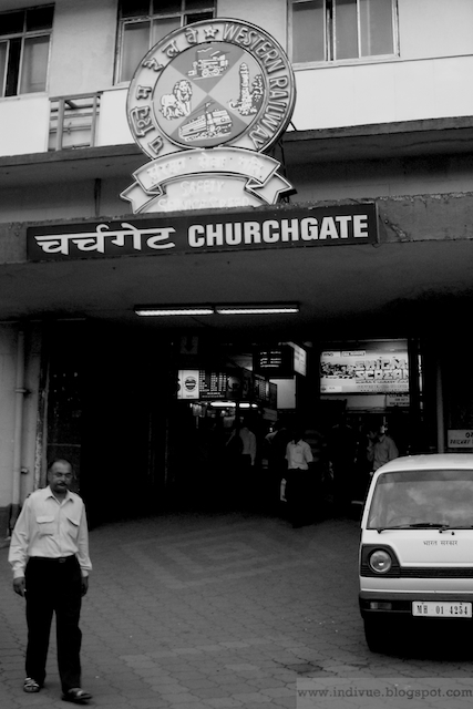 Churchgate station in Mumbai in 2006