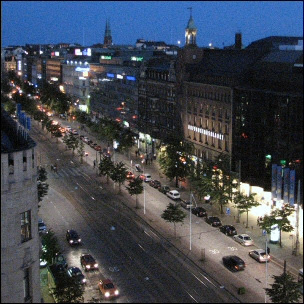 Sunset on Helsinki