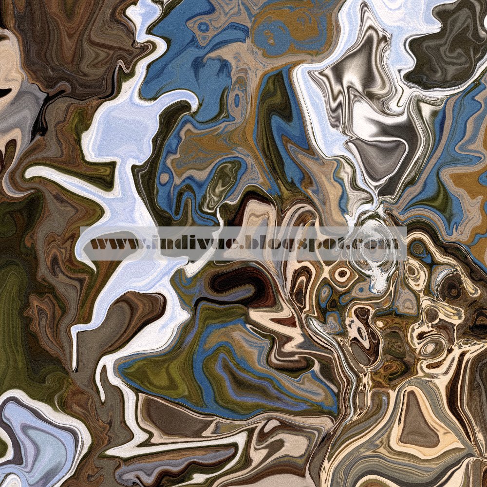 Colours of India: Bombay Bhel Puri Blue;&nbsp;detail