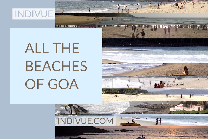 All the beaches and hotels of Goa
