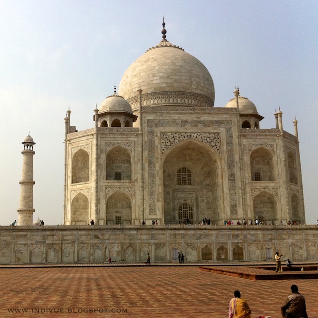 Taj Mahal, India, with iPhone4 -camera