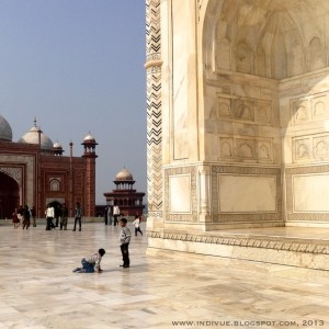 Taj Mahal, India, with iPhone4