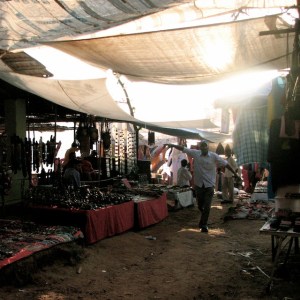 Goa’s Sunset Bazaar; Anjuna Flea Market, Goa, India, 2006