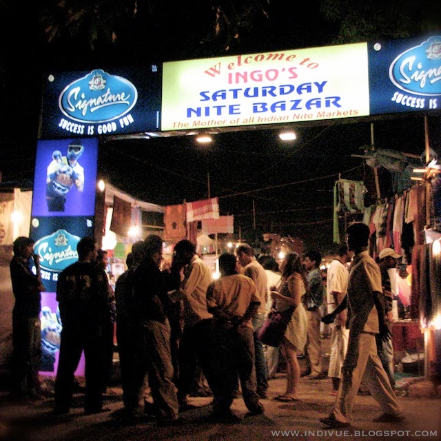 Ingo's Saturday Nite Bazar in Goa, India
