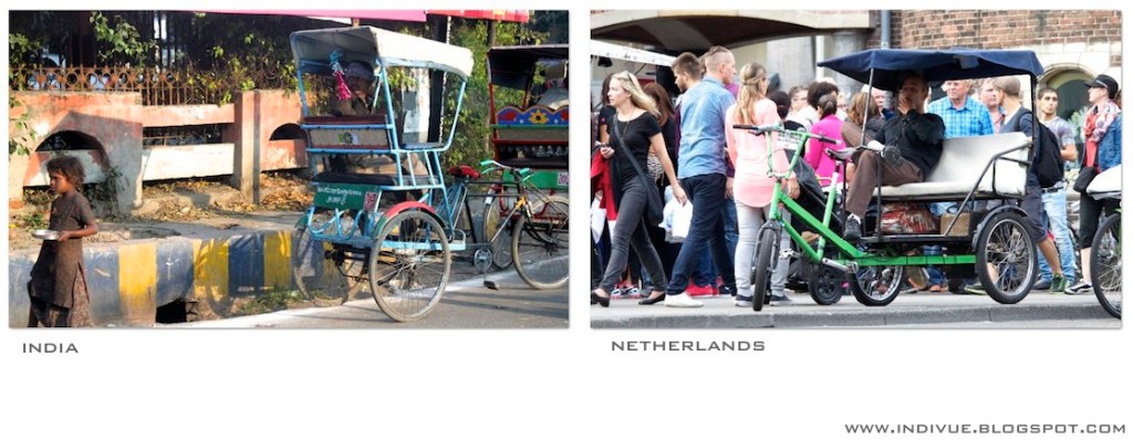Pedicabs in Europe and&nbsp;India