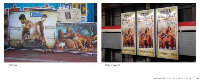 Suomalainen ja intialainen elokuvajuliste - Finnish and Indian movie poster Suomalainen ja intialainen elokuvajuliste - Finnish and Indian movie poster