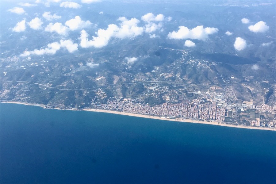 Landing in Barcelona in September