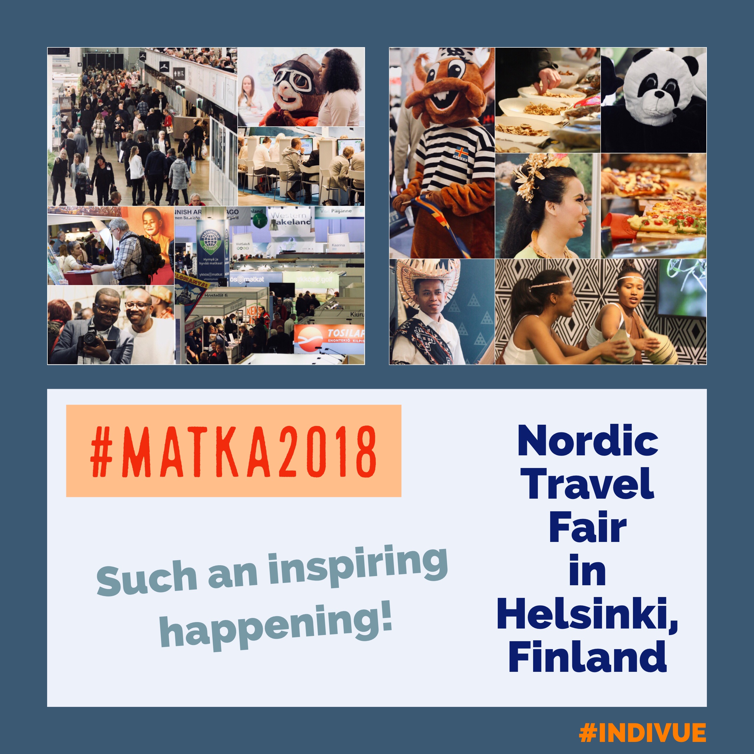 Nordic Travel Fair in Helsinki, Finland in 2018