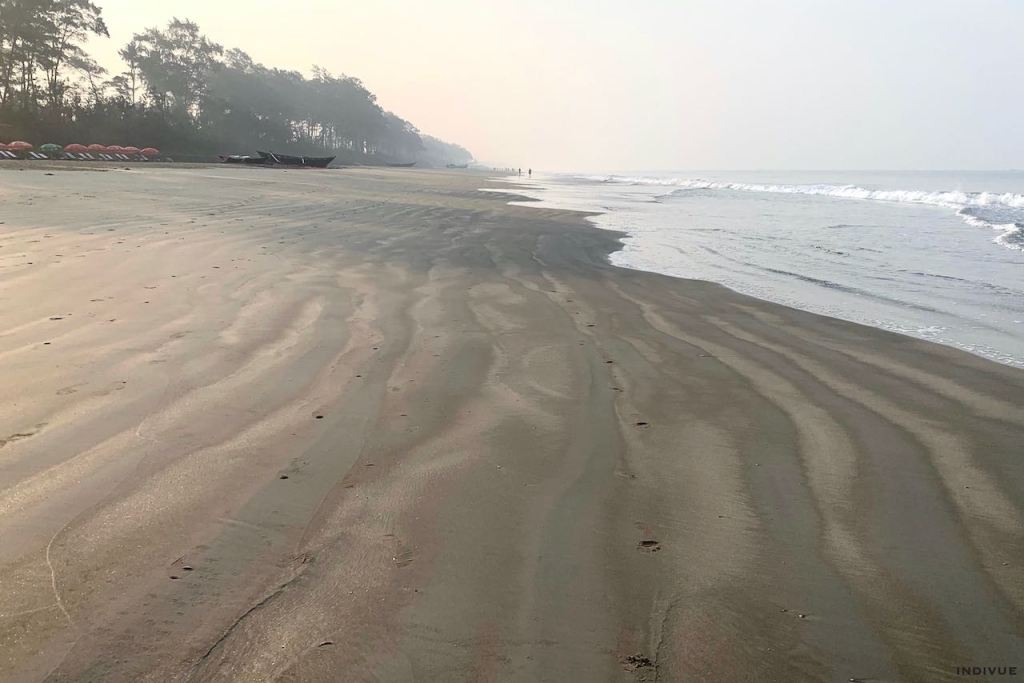 Gonsua Beach in South Goa India