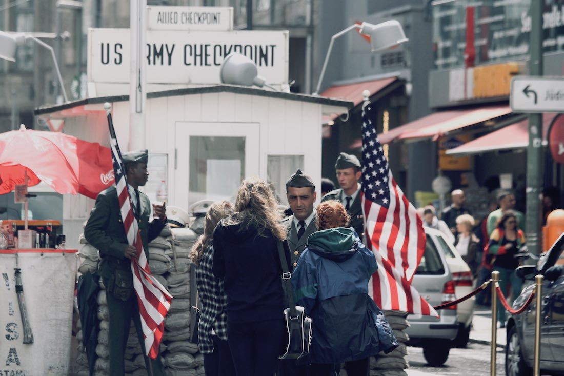 Checkpoint Charlie in Berlin