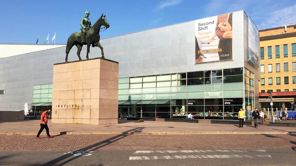 Kiasma, museum of contemporary art, in Helsinki, Finland