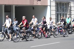 Bicyclists in Berlin