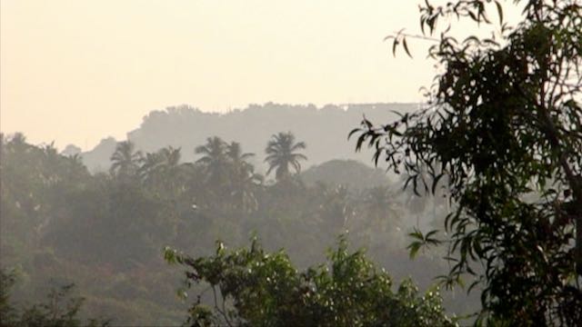 North Goan hills near Chapora