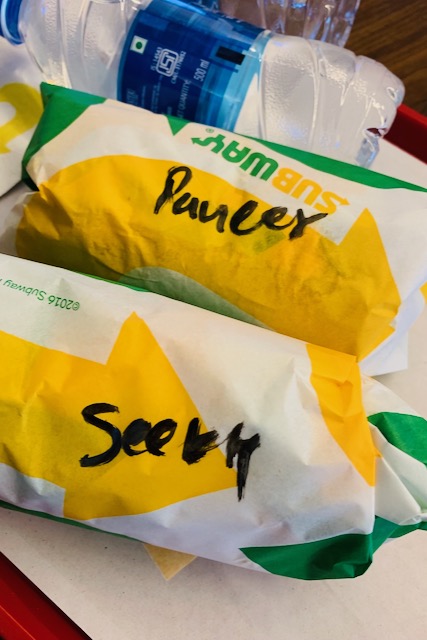 Delhi airport Subway Sandwiches