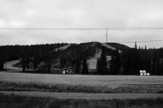 Ski slope in Kuusamo