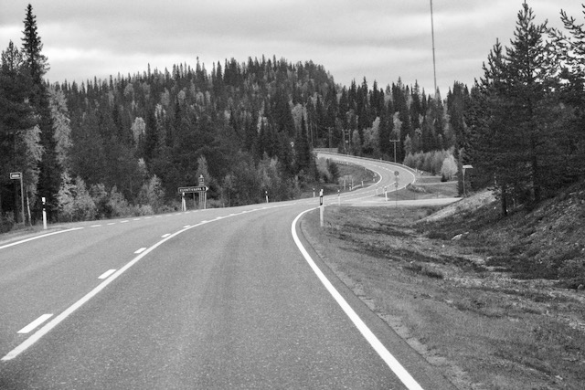 Road in Kuusamo
