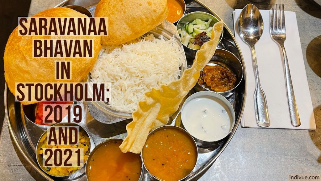 South Indian restaurant Saravanaa Bhavan in&nbsp;Stockholm