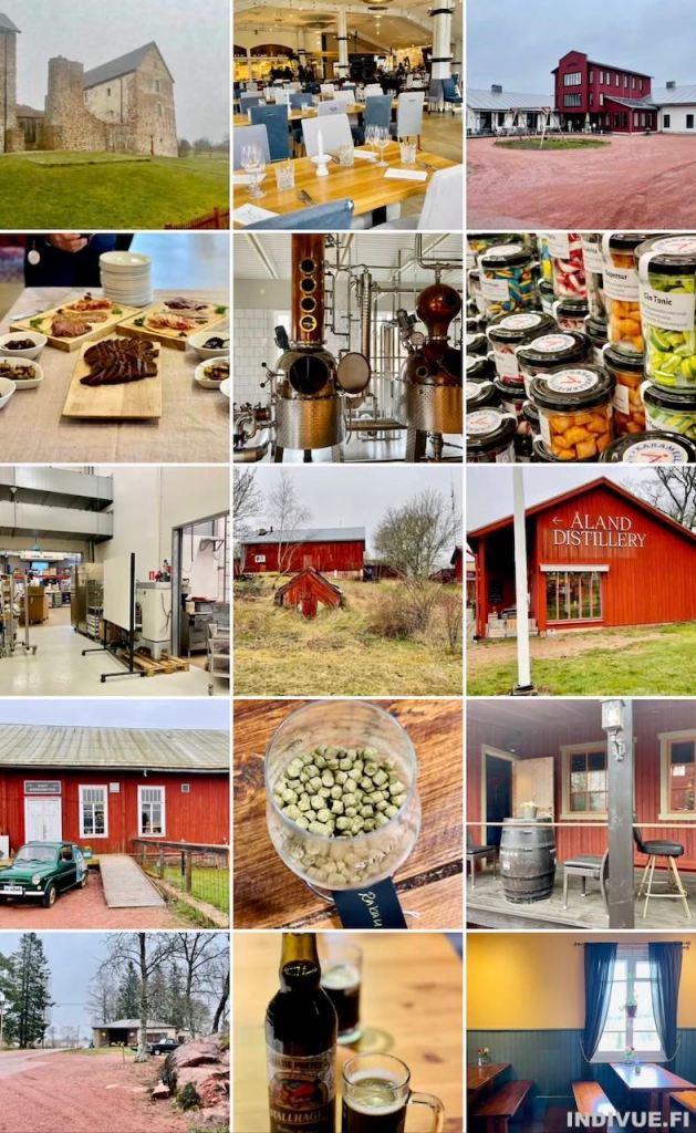 Some items which you can see in Åland and the video