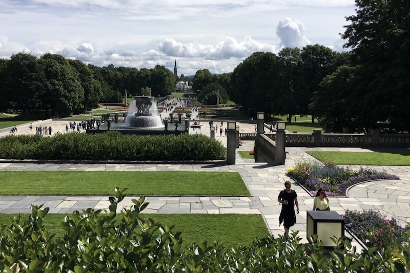 Vigeland park in Oslo