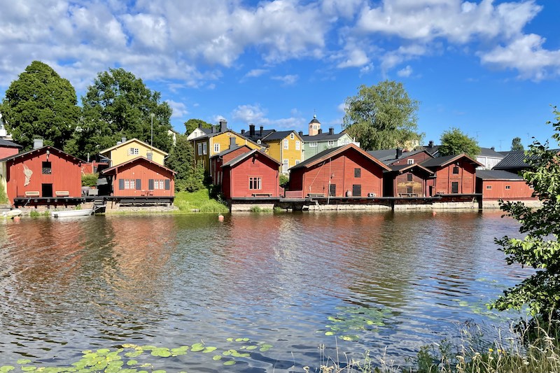 Old Porvoo by the river