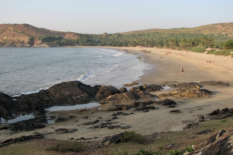 Kudley Beach in Gokarn, India, Karnataka