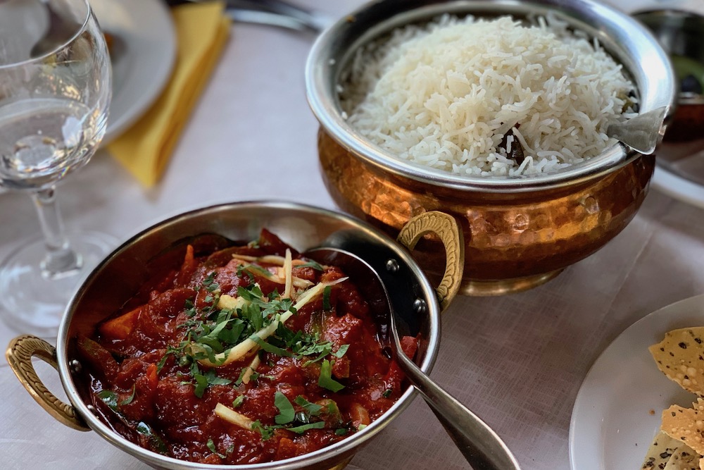 Bombay spice paneer jalfrezi Indian restaurant Berlin