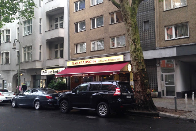 Indian restaurant Maharadscha in Berlin