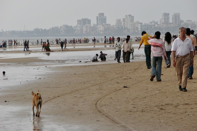 Juhu Beach in Mumbai