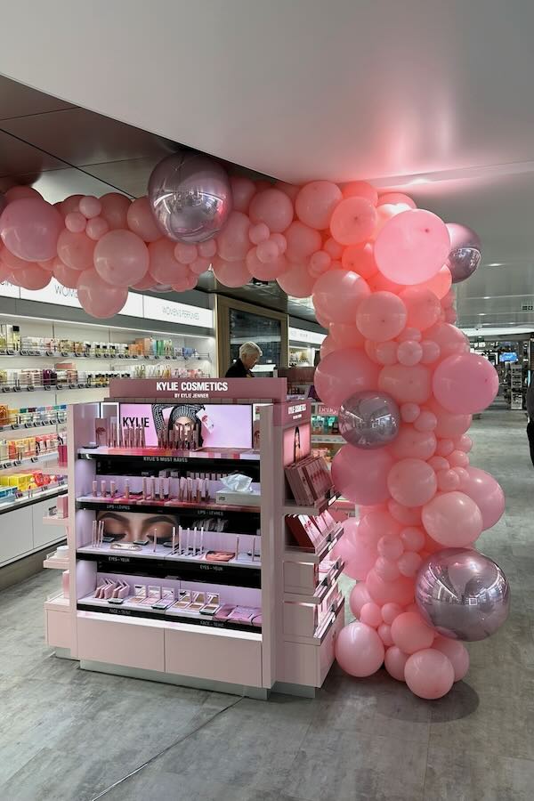 Cosmetics shop in Tallink MyStar and Kylie cosmetics