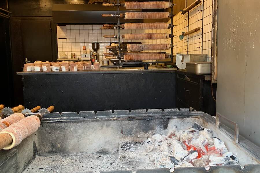 Trdelnik shop in Prague