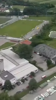 Landing in Vienna, Austria