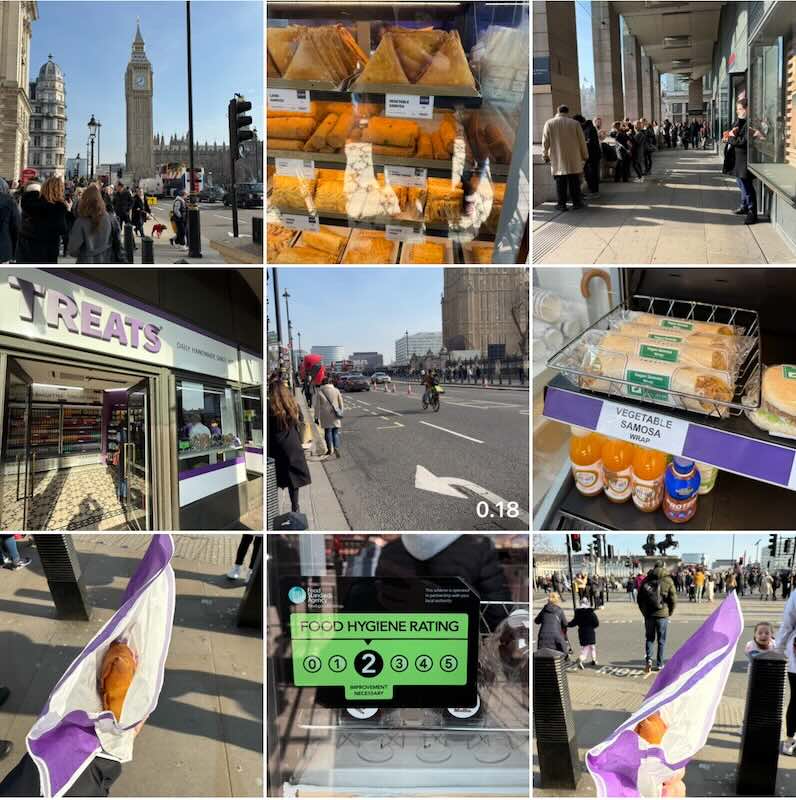 Samosa in London by BigBen