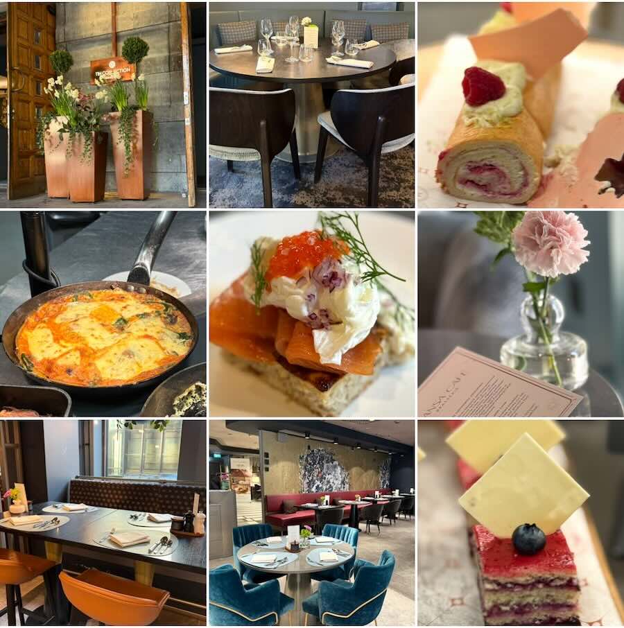 Breakfast at NH Collection Helsinki Grand Hansa hotel