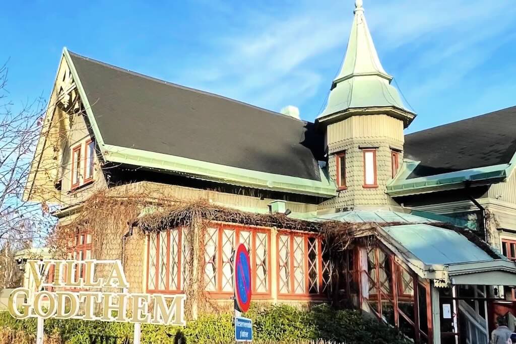 Restaurant Villa Godthem in Stockholm