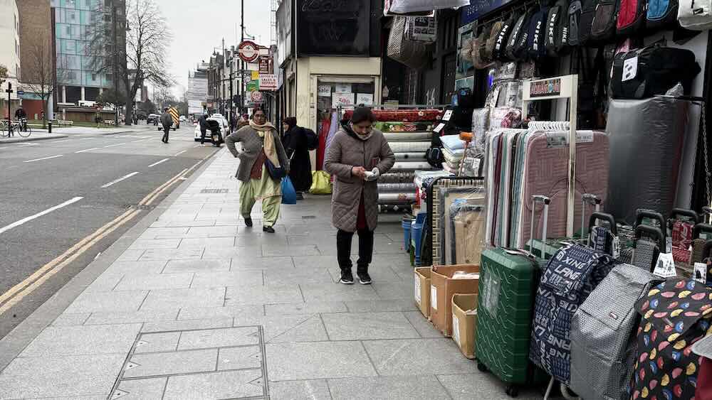 Shops in Southall, London