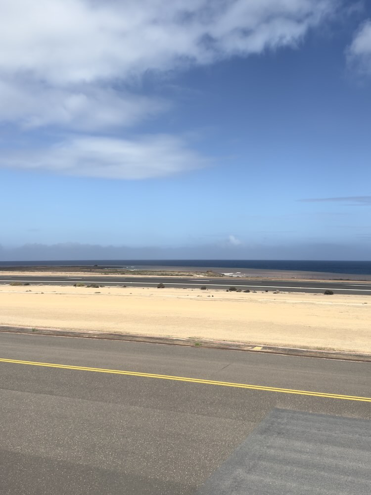 Seaview from the Fuerteventura Airport