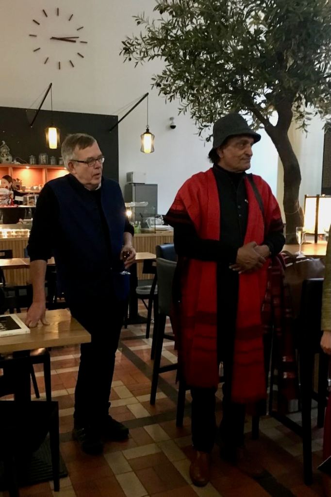 Raghu Rai and Iikka Vehkalahti in Helsinki