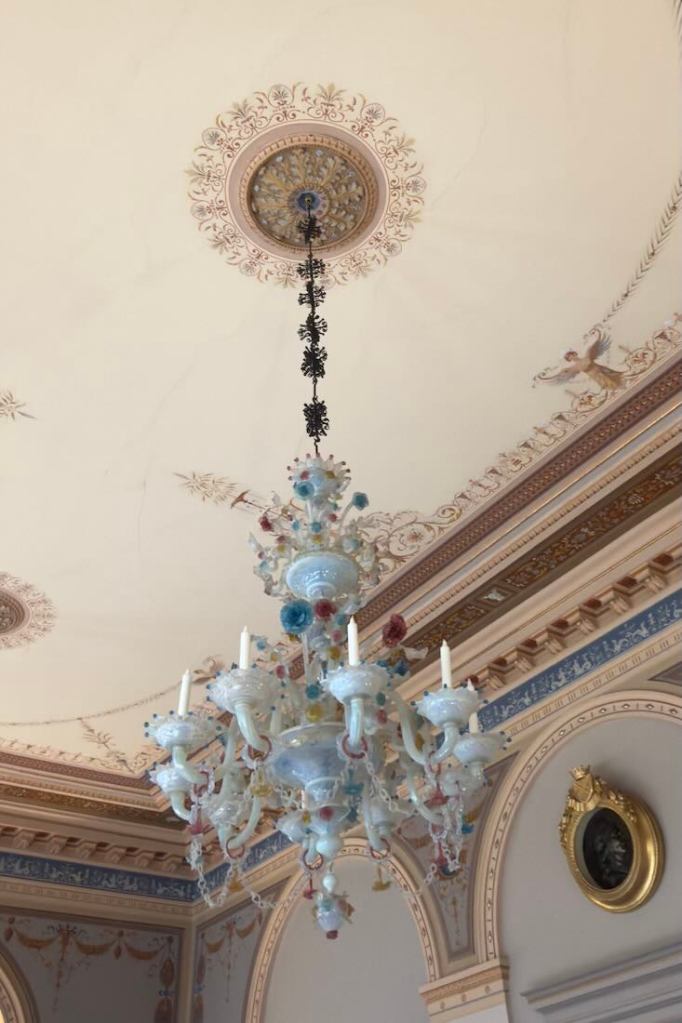 Malmgård Manor and lamp from Venice