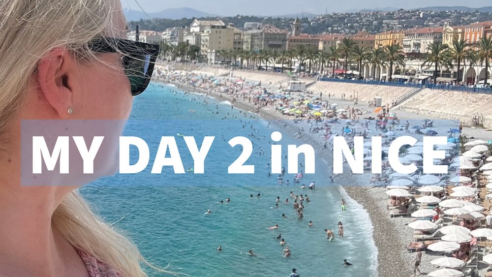 My Day 2 in Nice: The beach in Côte d’Azur and Jean&nbsp;Médecin